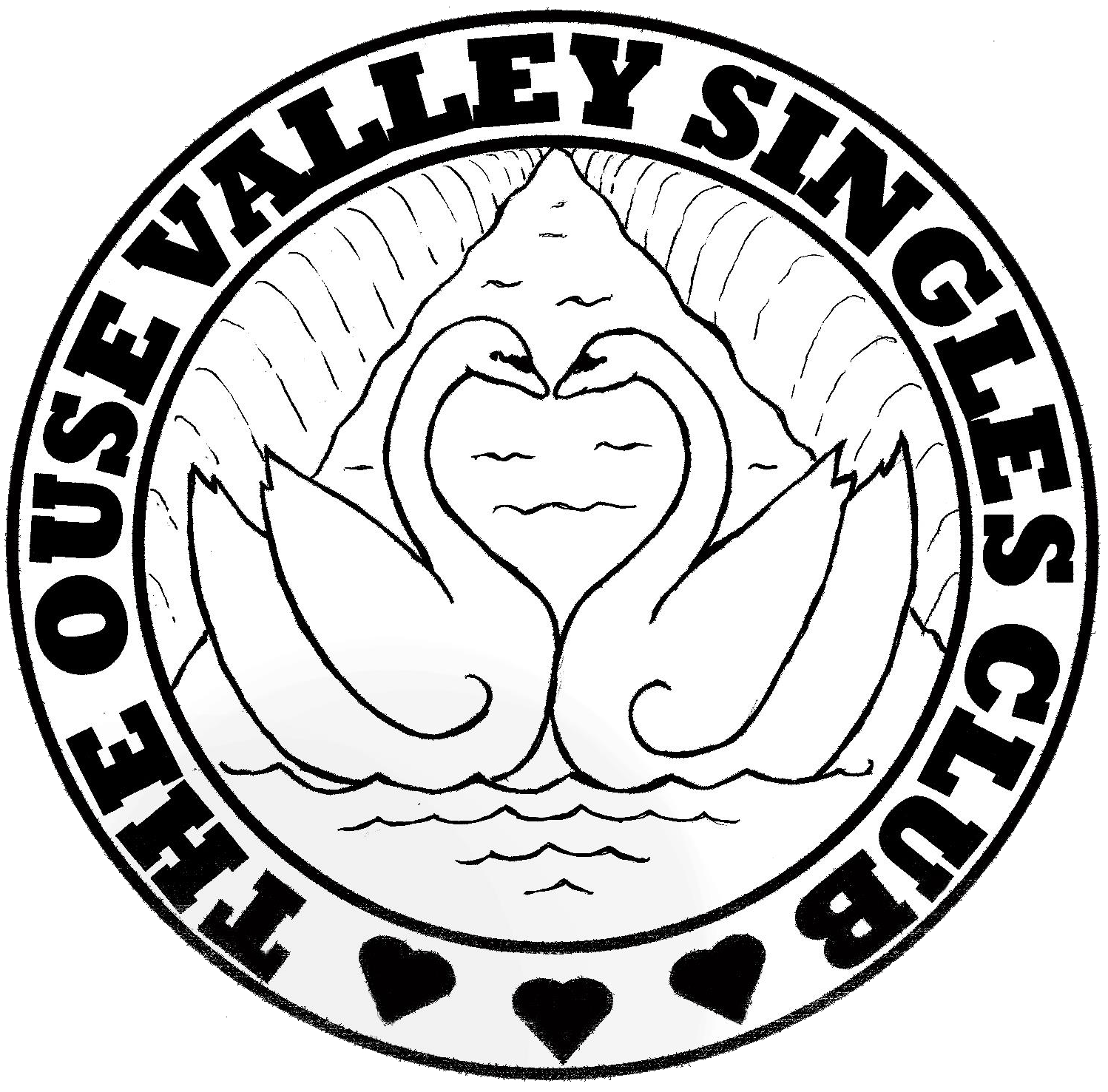 Logo of web design client - Comedy Skiffle band The Ouse Valley Singles Club
